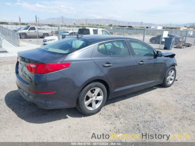 KIA OPTIMA LX, 5XXGM4A75FG503911