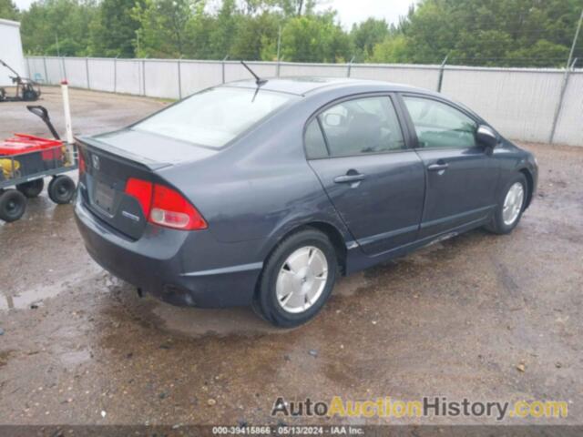 HONDA CIVIC HYBRID, JHMFA36226S016357