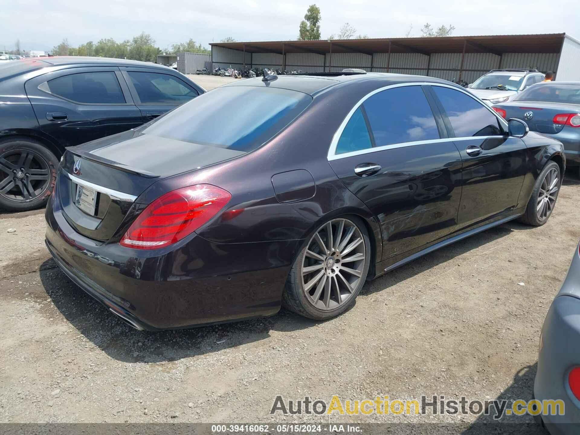 MERCEDES-BENZ S 550, WDDUG8CB0FA092860