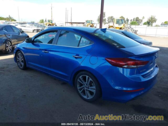 HYUNDAI ELANTRA LIMITED, 5NPD84LF3HH120309