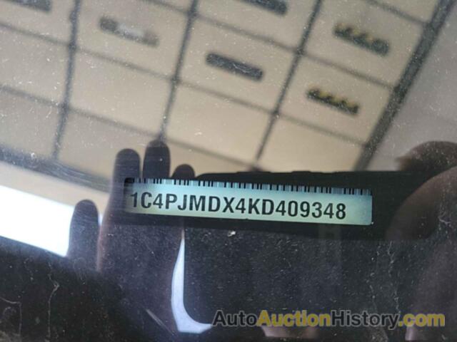 JEEP CHEROKEE LIMITED 4X4, 1C4PJMDX4KD409348