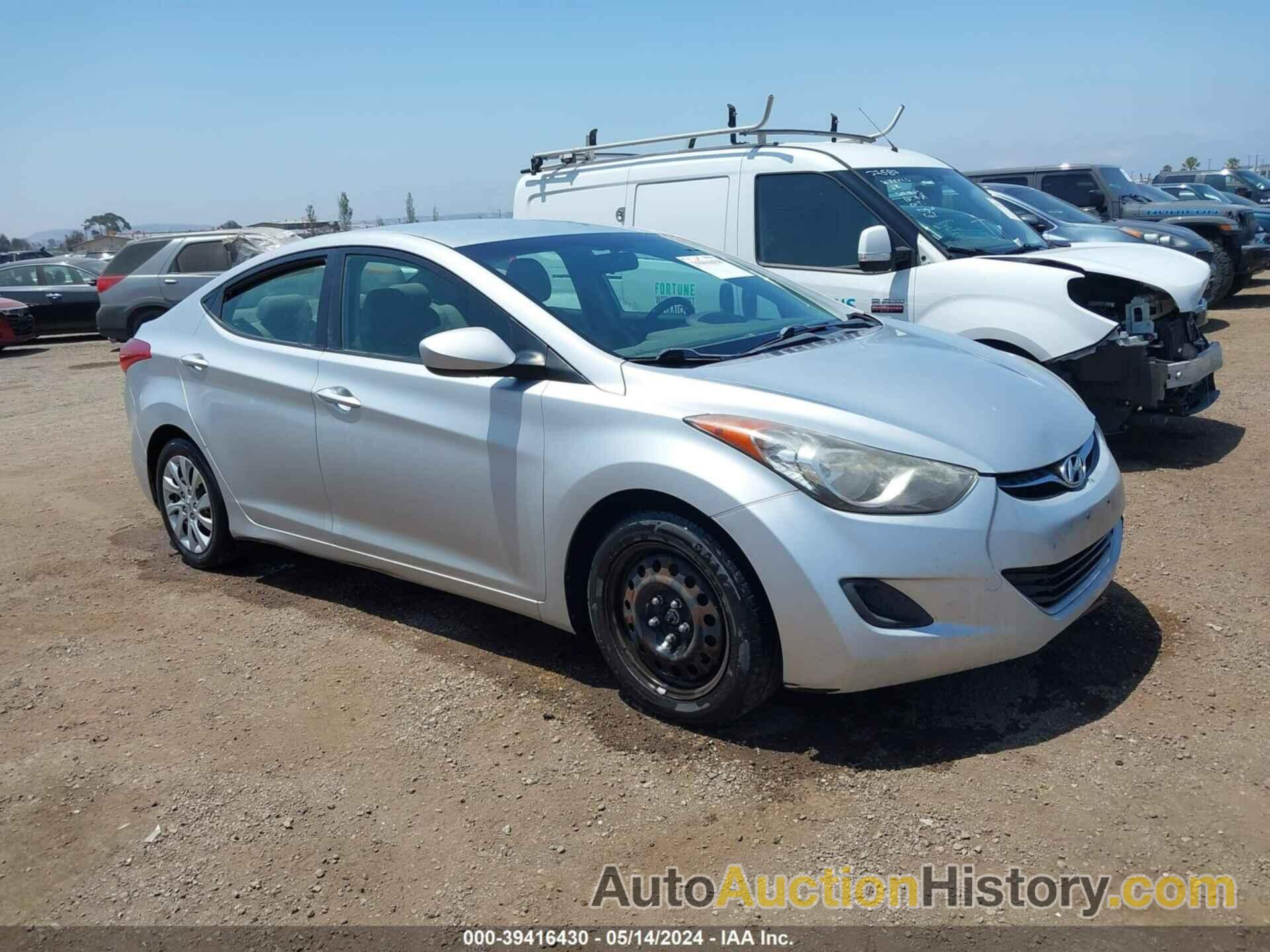 HYUNDAI ELANTRA GLS (ULSAN PLANT), KMHDH4AE0CU265540