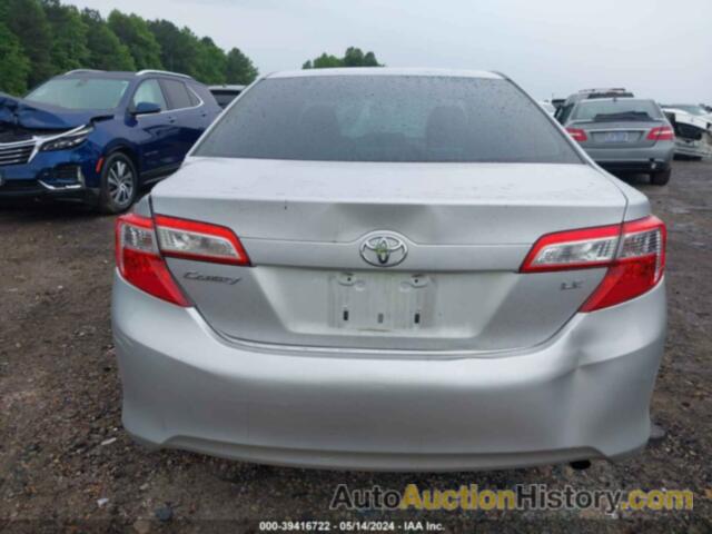 TOYOTA CAMRY SE/LE/XLE, 4T1BF1FK9CU059000