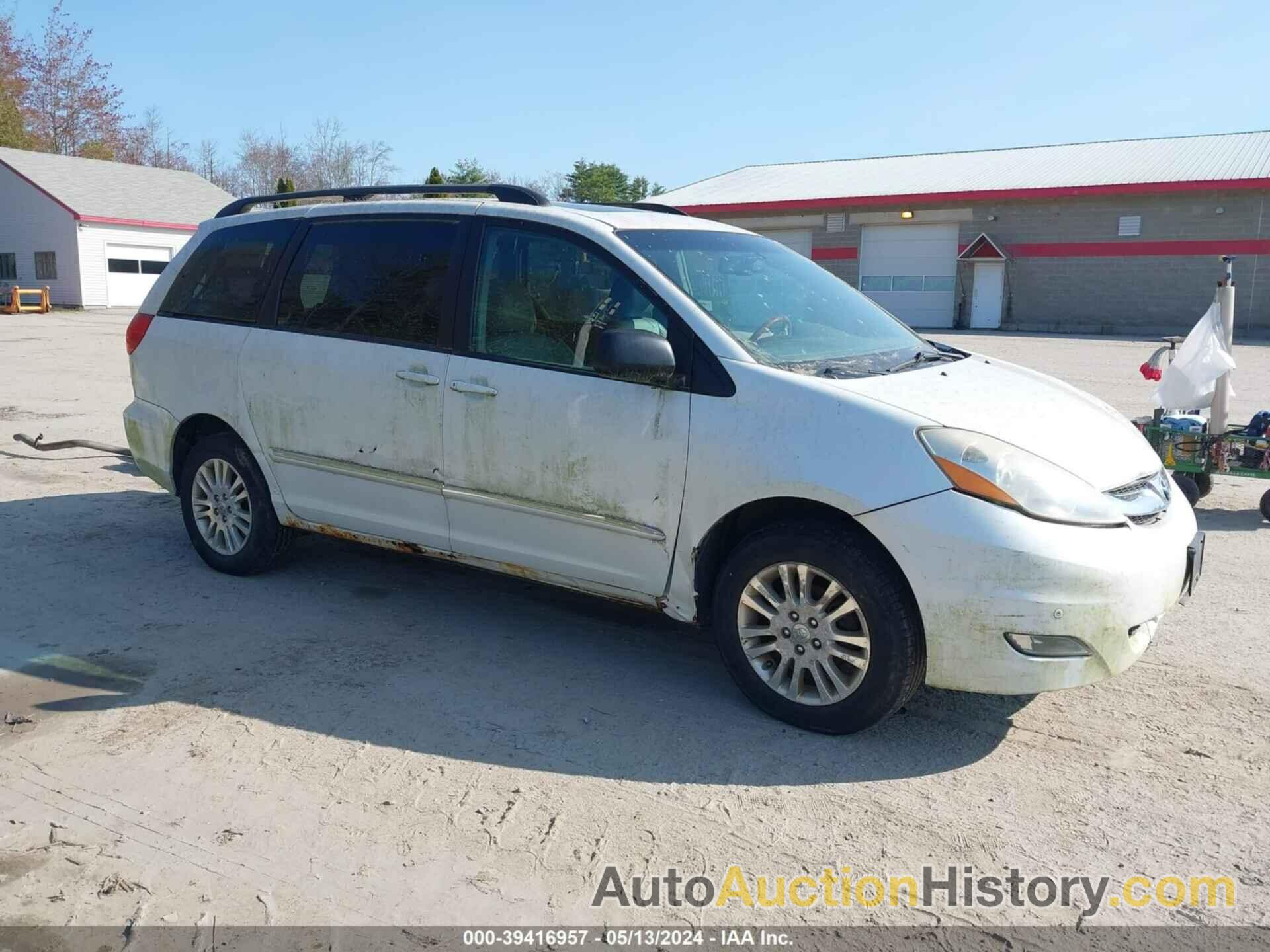 TOYOTA SIENNA LIMITED, 5TDDK4CC2AS033248