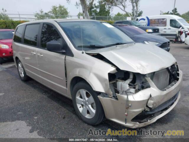 DODGE GRAND CARAVAN SE, 2C4RDGBG6DR760525