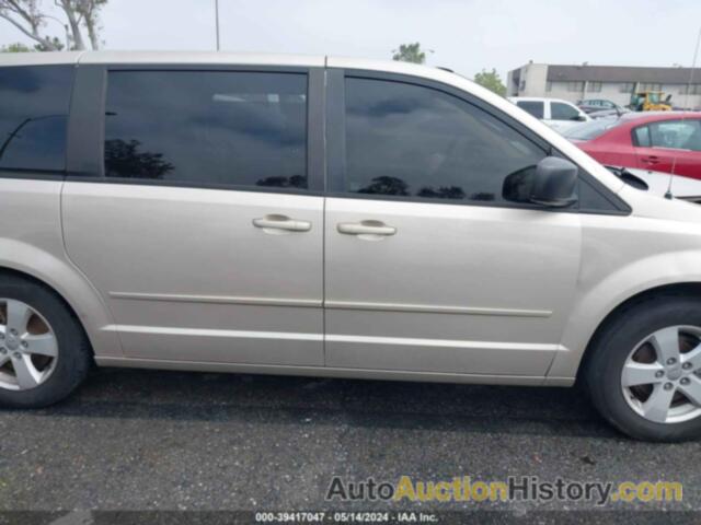 DODGE GRAND CARAVAN SE, 2C4RDGBG6DR760525