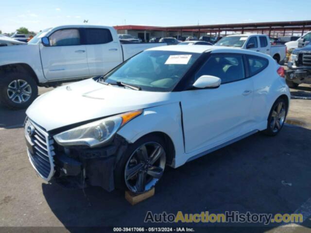 HYUNDAI VELOSTER TURBO, KMHTC6AE0FU234539