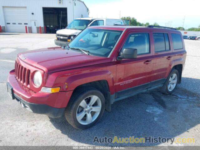 JEEP PATRIOT LATITUDE, 1C4NJRFB7CD524789