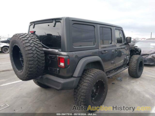 JEEP WRANGLER UNLIMITED SPORT S 4X4, 1C4HJXDN1JW282954