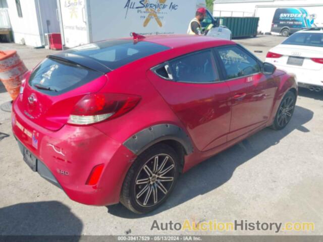 HYUNDAI VELOSTER BASE W/GRAY, KMHTC6AD4CU019961