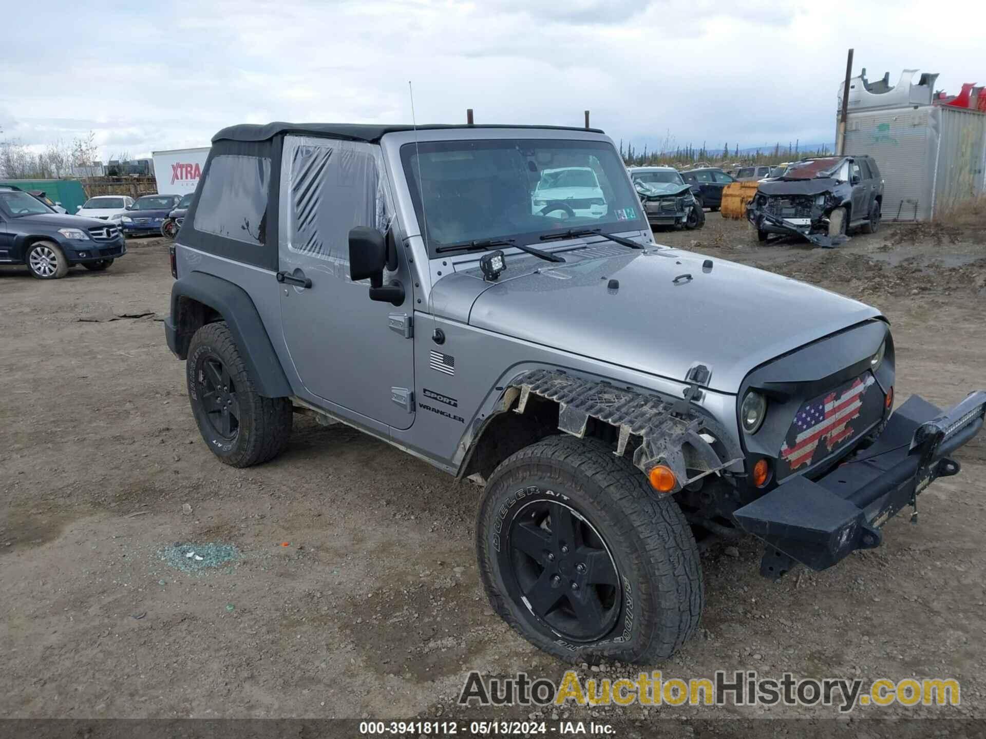 JEEP WRANGLER SPORT, 1C4AJWAG6DL643716