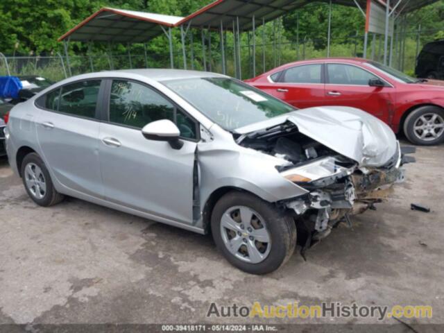 CHEVROLET CRUZE LS, 1G1BC5SM6J7228776