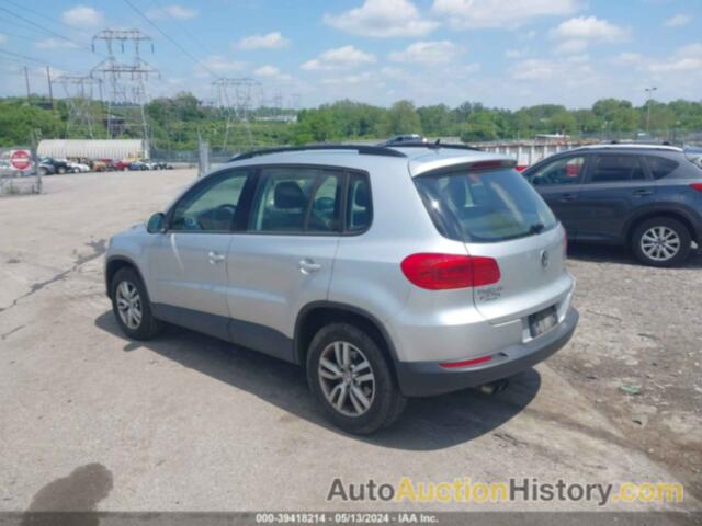 VOLKSWAGEN TIGUAN S, WVGBV7AX5GW026952