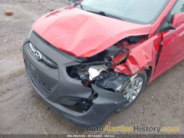 HYUNDAI ACCENT SE, KMHCT4AE6GU136086