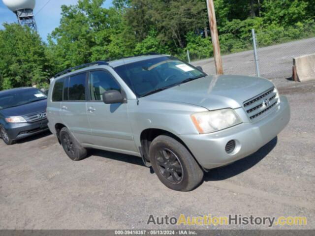 TOYOTA HIGHLANDER V6, JTEGF21A630081103