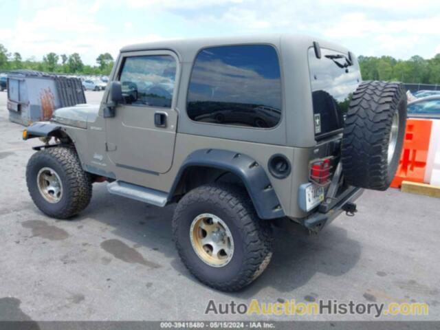 JEEP WRANGLER SPORT, 1J4FA49SX3P325120