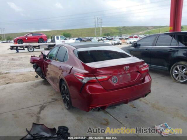 TOYOTA CAMRY XSE, 4T1B61HK8JU608695