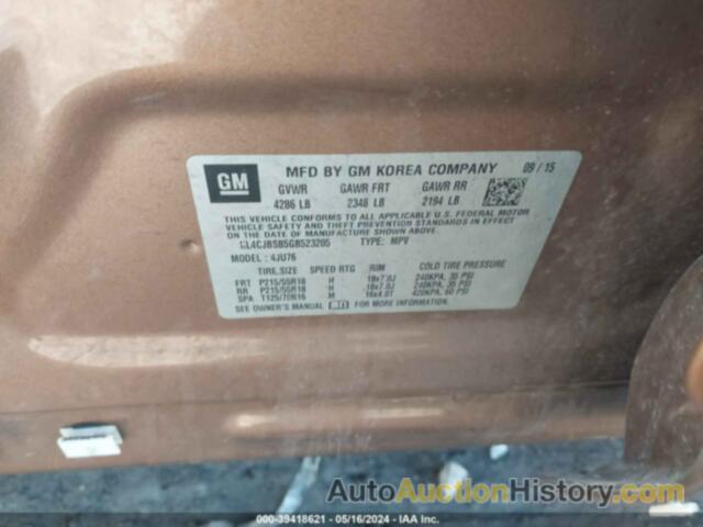 BUICK ENCORE CONVENIENCE, KL4CJBSB5GB523205