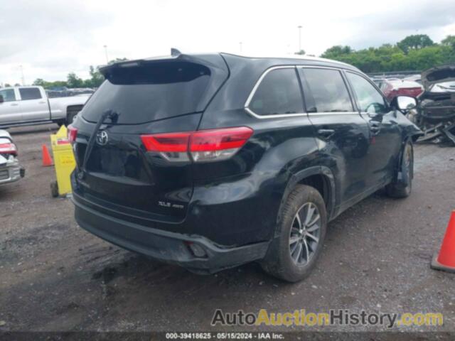 TOYOTA HIGHLANDER XLE, 5TDJZRFH4HS412992