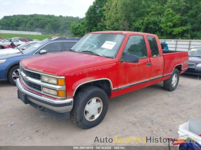 CHEVROLET K1500 FLEETSIDE, 1GCEK19RXWE106779