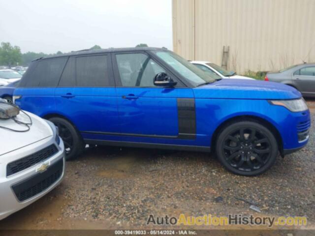 LAND ROVER RANGE ROVER HSE, SALGS2SV4JA512460