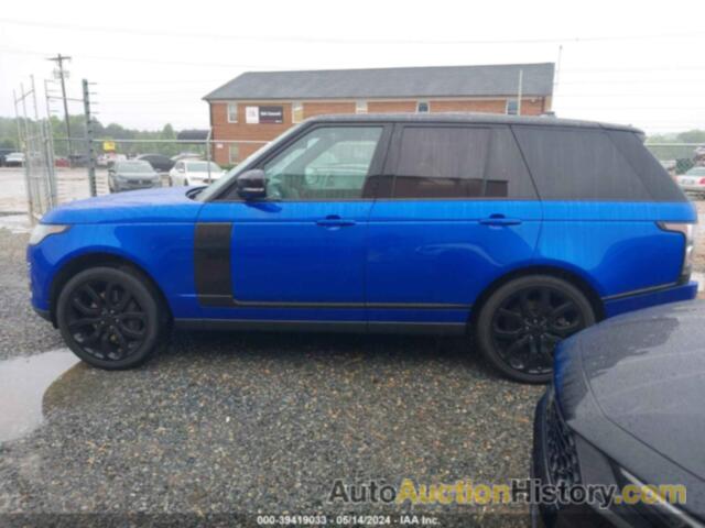 LAND ROVER RANGE ROVER HSE, SALGS2SV4JA512460