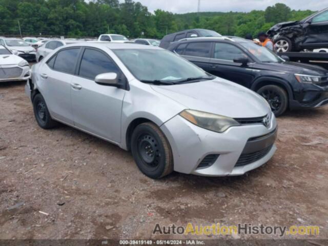 TOYOTA COROLLA LE, 2T1BURHE2FC376151