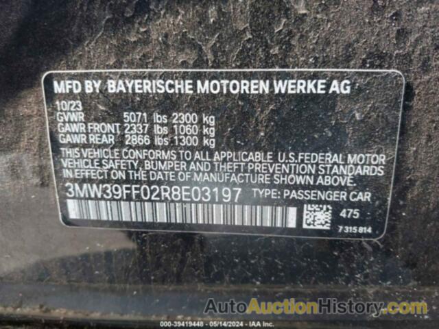 BMW 330E, 3MW39FF02R8E03197