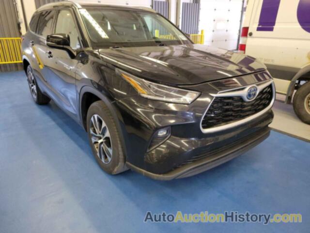 TOYOTA HIGHLANDER HYBRID XLE, 5TDHARAH9MS011915