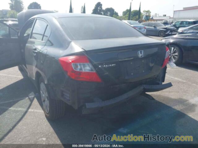 HONDA CIVIC LX, 19XFB2F53CE366906