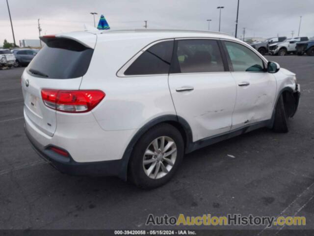 KIA SORENTO 2.4L LX, 5XYPG4A37GG115080