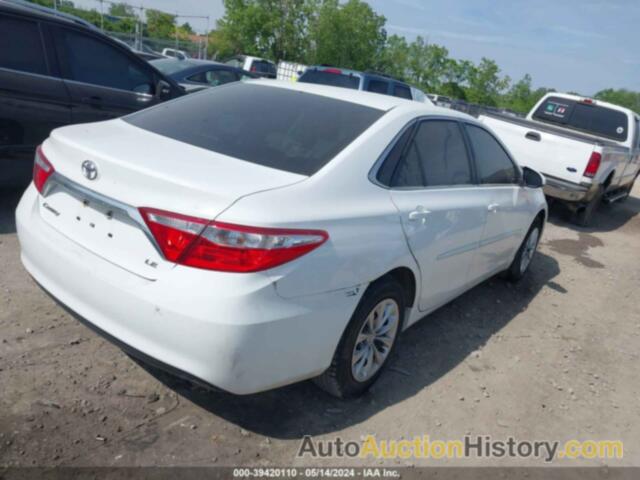 TOYOTA CAMRY LE/XLE/SE/XSE, 4T4BF1FK6GR531410