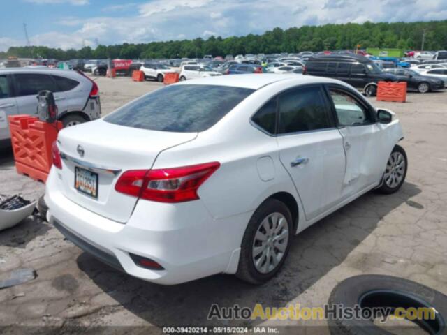 NISSAN SENTRA S, 3N1AB7AP1HY219122