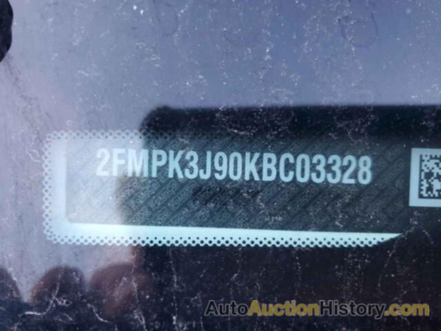 FORD EDGE SEL, 2FMPK3J90KBC03328