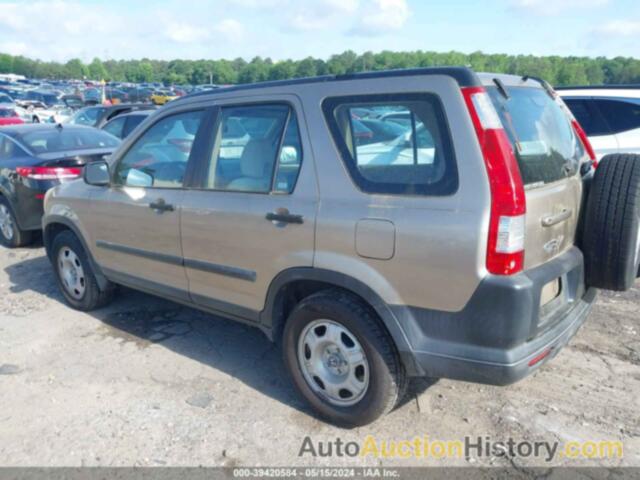 HONDA CR-V LX, SHSRD78576U405506