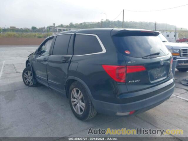 HONDA PILOT LX, 5FNYF6H11GB082575