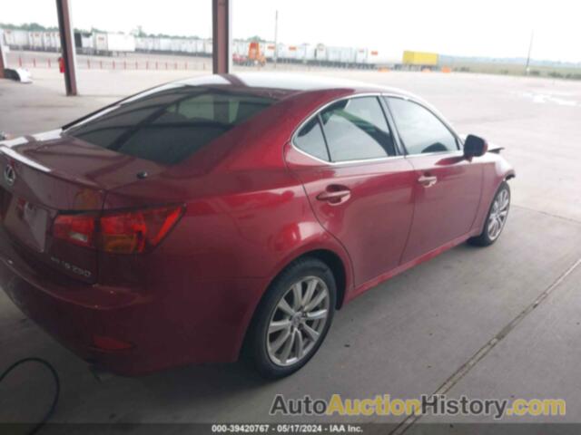 LEXUS IS 250 AUTO, JTHCK262462003913