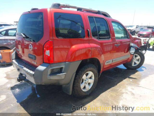 NISSAN XTERRA S, 5N1AN0NW4BC503790