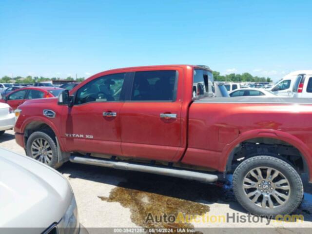 NISSAN TITAN XD PLATINUM RESERVE, 1N6BA1F43GN505899