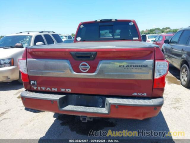 NISSAN TITAN XD PLATINUM RESERVE, 1N6BA1F43GN505899