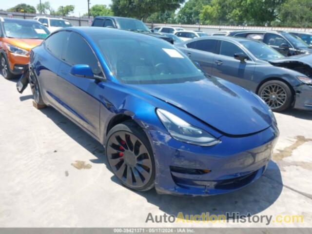 TESLA MODEL 3 PERFORMANCE DUAL MOTOR ALL-WHEEL DRIVE, 5YJ3E1EC5NF152890