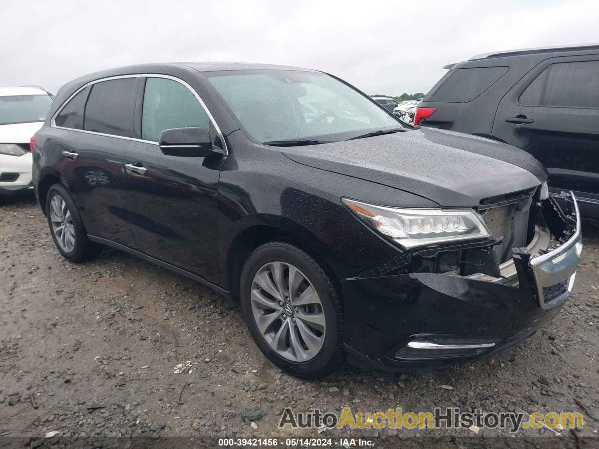 ACURA MDX TECHNOLOGY PACKAGE, 5FRYD4H47EB026673