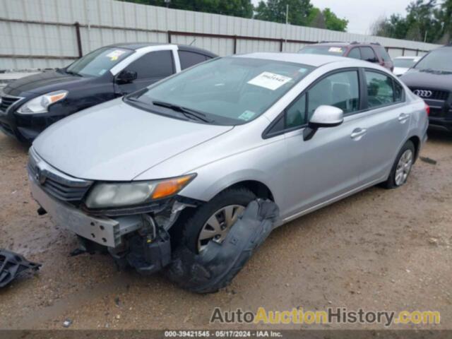 HONDA CIVIC LX, 2HGFB2F59CH580966