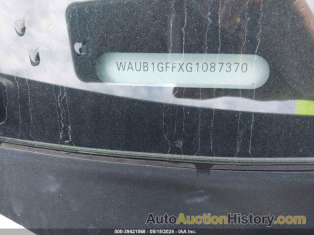 AUDI S3 PREMIUM PLUS, WAUB1GFFXG1087370