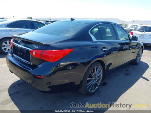 INFINITI Q50 3.0T RED SPORT 400, JN1FV7AR3HM871743