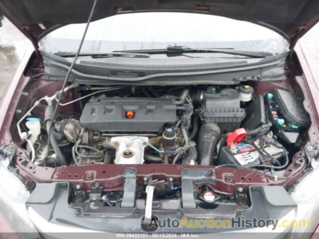 HONDA CIVIC LX, 2HGFB2F52CH600216