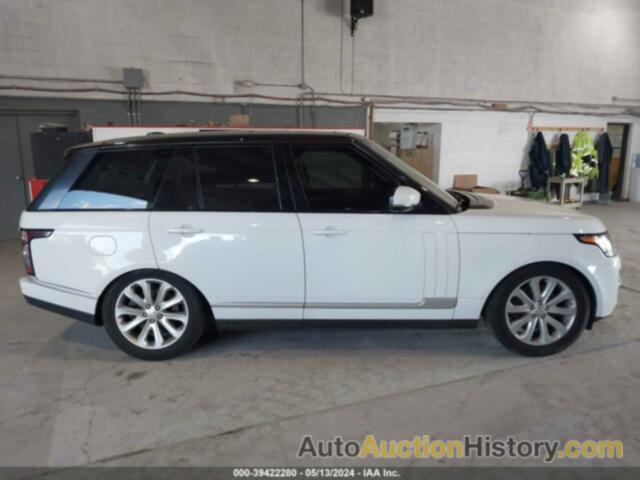 LAND ROVER RANGE ROVER 3.0L V6 SUPERCHARGED HSE, SALGS2VF4FA213028