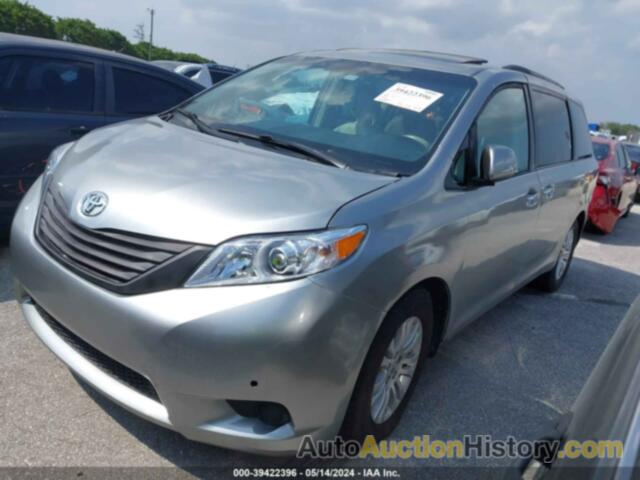 TOYOTA SIENNA XLE V6 8 PASSENGER, 5TDYK3DC1DS386322