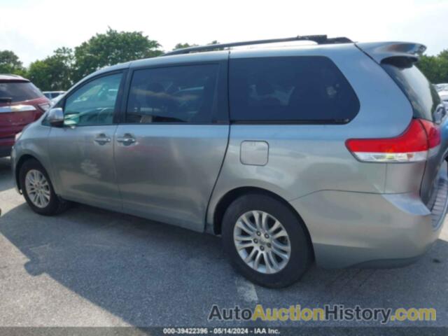 TOYOTA SIENNA XLE V6 8 PASSENGER, 5TDYK3DC1DS386322