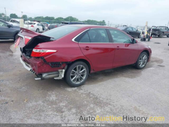 TOYOTA CAMRY LE/XLE/SE/XSE, 4T1BF1FK0HU773900